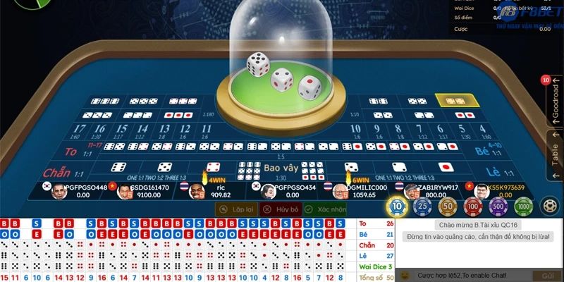 Các hình thức đặt cược trong Tài Xỉu