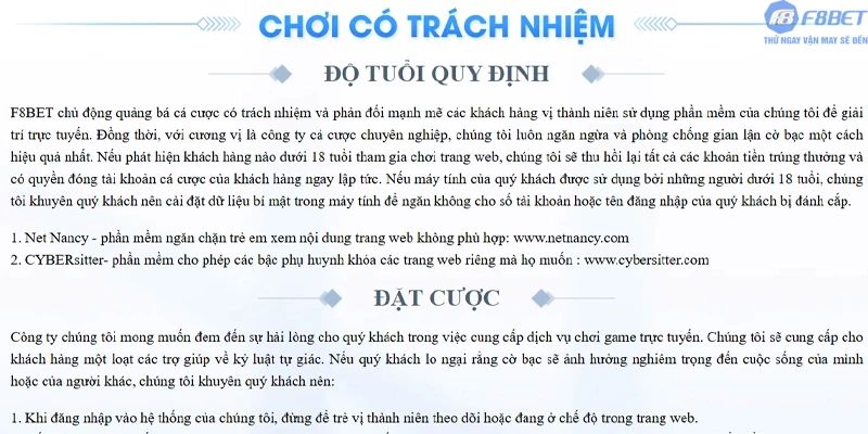 Chơi có trách nhiệm là gì?