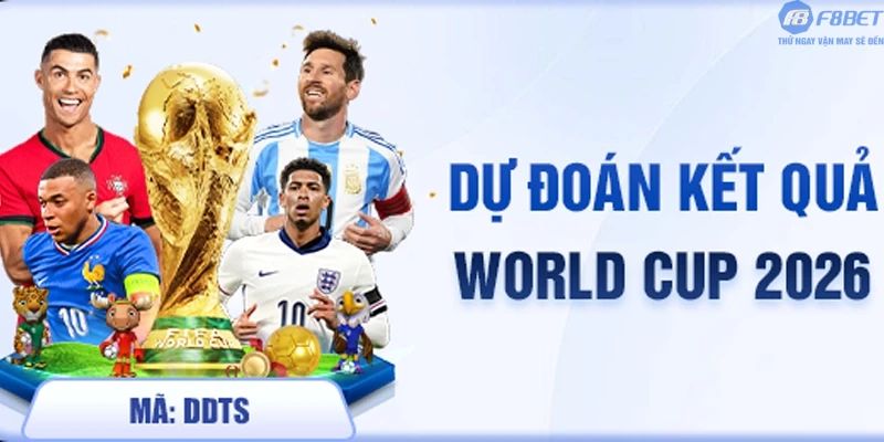 Dự đoán kết quả World Cup 2026 với F8bet1