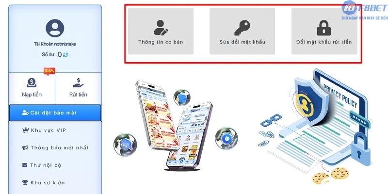 Một số cách nâng cao bảo mật thông tin tài khoản