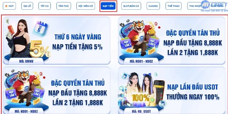 Nạp tiền lần đầu USDT: F8bet1 thưởng 100% đến 8.888K