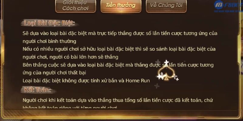 Trường hợp bài đặc biệt trong Mậu Binh V8