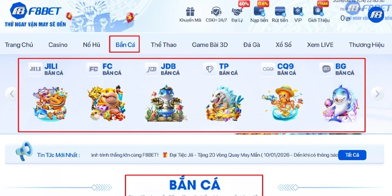 Bắn Cá F8bet1 là gì?