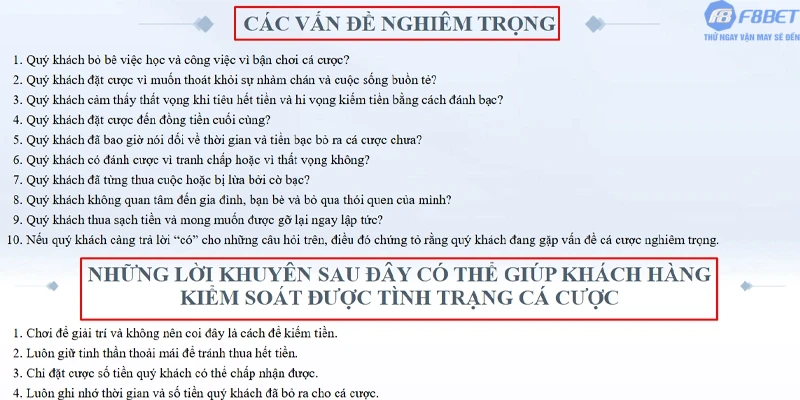 Dấu hiệu nhận biết chơi quá đà