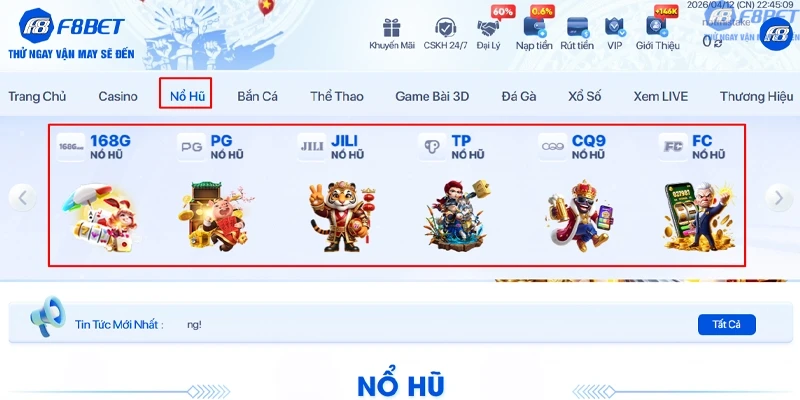 Đôi nét về Nổ Hũ F8bet1
