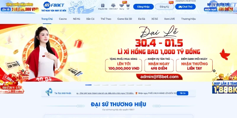 Giới thiệu tường tận về trang chủ F8bet1 Giới thiệu tường tận về trang chủ F8bet1