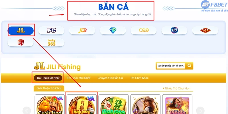 Hướng dẫn Newbie F8bet1 tham gia Bắn Cá online