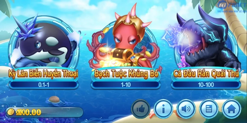 Happy bắn cá CQ9: Hành trình săn thưởng vui nhộn từ đại dương