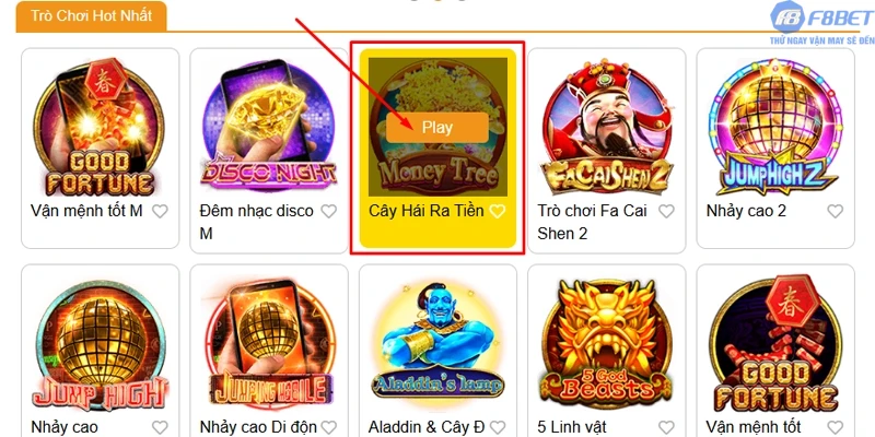 Kinh nghiệm chơi Cây Hái Ra Tiền CQ9 tại F8bet1