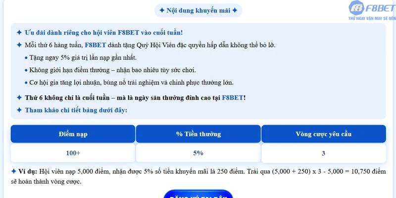 Những lưu ý cần biết khi thực hiện rút tiền F8bet1