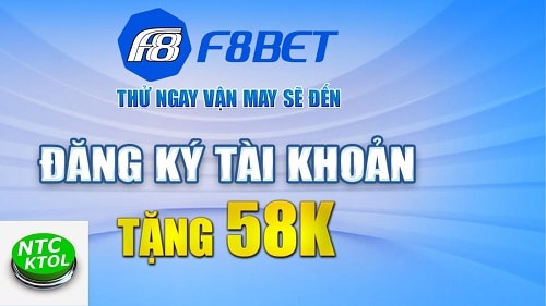 Đăng ký tài khoản tặng 58k
